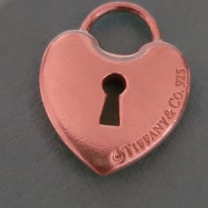 Tiffany & Co heart lock pendant
